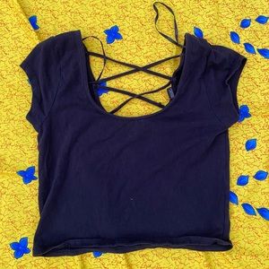 🏴 Forever 21 Lace Back Crop Top 🏴